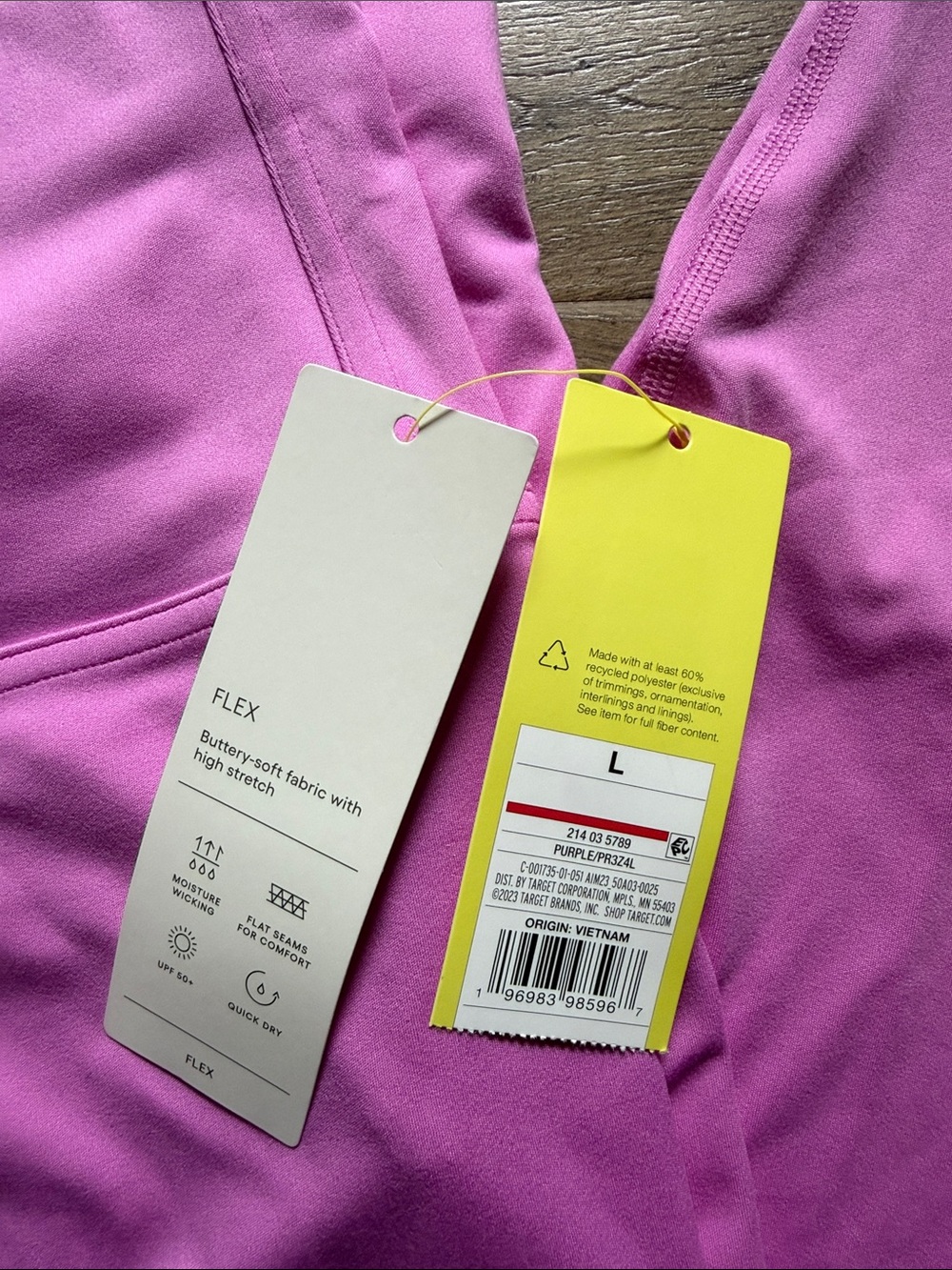 all in motion High-Rise-Pink Purple Leggings - Picture 3 of 6